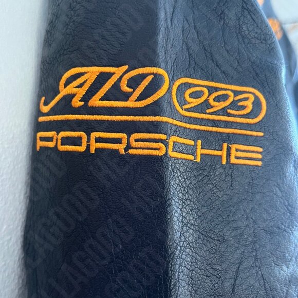 Aime Leon Dore x Porsche 993 Turbo Leather Club 2021 Prototype Jacket - Picture 3 of 5